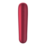 SATISFYER - DUAL LOVE VIBRADOR Y SUCCIONADOR CON AIRE PULSADO ROJO - Imagen 3