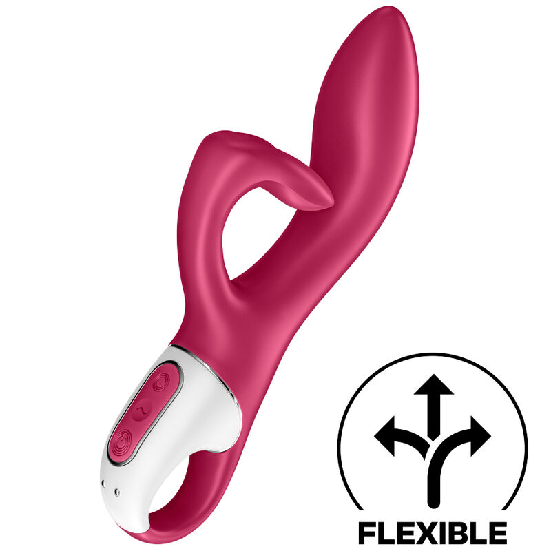 Imagen del artículo erótico SATISFYER - EMBRACE ME VIBRADOR PUNTO G ROJO de SATISFYER VIBRATOR en la sección JUGUETES BIENESTAR |Vibradores|Vibradores Rabbit de Millenial Sexshop.