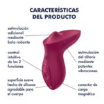 SATISFYER - EXCITERRR VIBRADOR LAY-ON CLÍTORIS FUCSIA - Imagen 4
