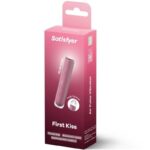 SATISFYER - FIRST KISS ESTIMULADOR CLÍTORIS POR ONDAS GRANATE - Imagen 2