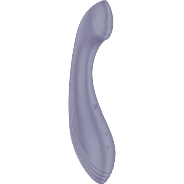 Imagen del artículo erótico SATISFYER - G-FORCE ESTIMULADOR VIBRADOR PUNTO G MORADO de SATISFYER VIBRATOR en la sección JUGUETES BIENESTAR |Juguetes para Mujeres|Estimuladores|Para Clítoris de Millenial Sexshop.