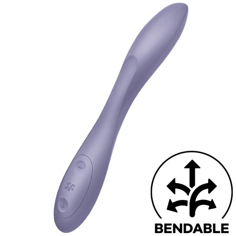 Imagen del artículo erótico SATISFYER - G-SPOT FLEX 2 MULTI VIBRADOR MORADO de SATISFYER VIBRATOR en la sección JUGUETES BIENESTAR |Vibradores|100% Sumergible de Millenial Sexshop.
