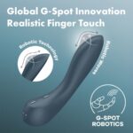 SATISFYER - G-SPOT WAVE 4 VIBRADOR 12 PROGRAMAS DE VIBRACIÓN GRIS OSCURO - Imagen 6