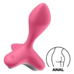 SATISFYER - GAME CHANGER PLUG VIBRADOR ROSA - Imagen 3