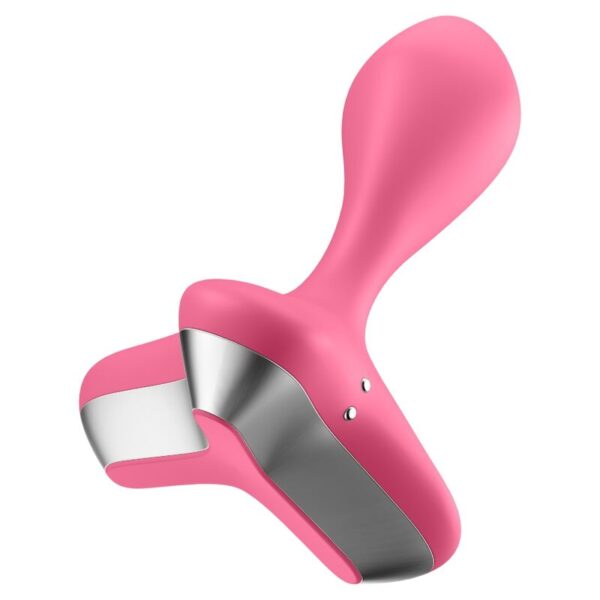 Imagen del artículo erótico SATISFYER - GAME CHANGER PLUG VIBRADOR ROSA de SATISFYER PLUGS en la sección JUGUETES BIENESTAR |Anal|Vibradores Anales de Millenial Sexshop.