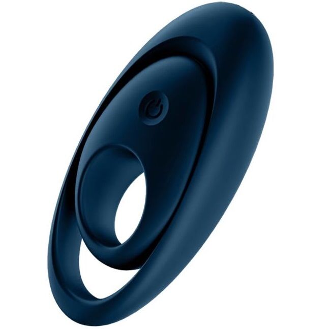 Imagen del artículo erótico SATISFYER - GLORIOUS DUO ANILLO VIBRADOR AZUL de SATISFYER RING en la sección JUGUETES BIENESTAR |Juguetes para Hombres|Accesorios para el pene|Anillos Pene|Anillos con Vibración de Millenial Sexshop.