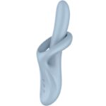 Imagen del artículo erótico SATISFYER - HEAT FLEX 4 VIBRADOR EFECTO CALOR 12 VIBRACIONES AZUL de SATISFYER VIBRATOR en la sección JUGUETES BIENESTAR |Vibradores|Vibradores Rabbit de Millenial Sexshop.
