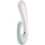 Imagen del artículo erótico SATISFYER - HEAT WAVE VIBRADOR APP BLANCO de SATISFYER CONNECT en la sección JUGUETES BIENESTAR |Vibradores|Vibradores con APP de Millenial Sexshop.