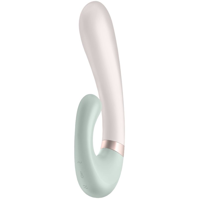 SATISFYER - HEAT WAVE VIBRADOR APP BLANCO-MillenialSexshop-SATISFYER CONNECT Imagen del artículo erótico SATISFYER - HEAT WAVE VIBRADOR APP BLANCO de SATISFYER CONNECT en la sección JUGUETES BIENESTAR |Vibradores|Vibradores con APP de Millenial Sexshop.