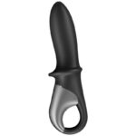SATISFYER - HOT PASSION VIBRADOR ANAL APP NEGRO - Imagen 2