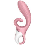 SATISFYER - HUG ME VIBRADOR RABBIT APP ROSA - Imagen 2