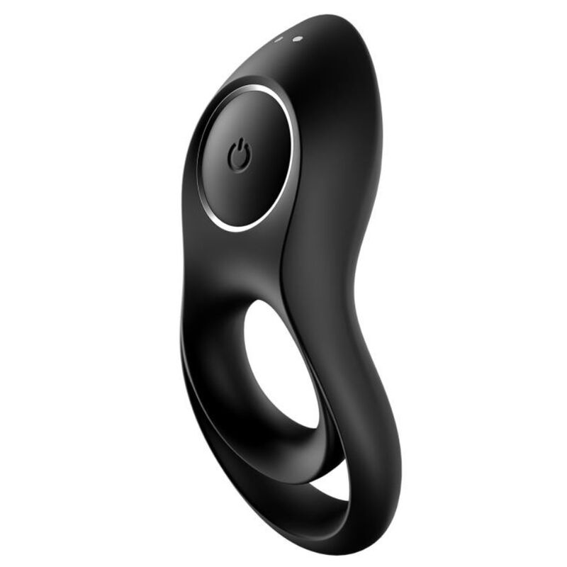 Imagen del artículo erótico SATISFYER - LEGENDARY DUO ANILLO VIBRADOR NEGRO de SATISFYER RING en la sección JUGUETES BIENESTAR |Juguetes para Hombres|Accesorios para el pene|Anillos Pene|Anillos con Vibración de Millenial Sexshop.