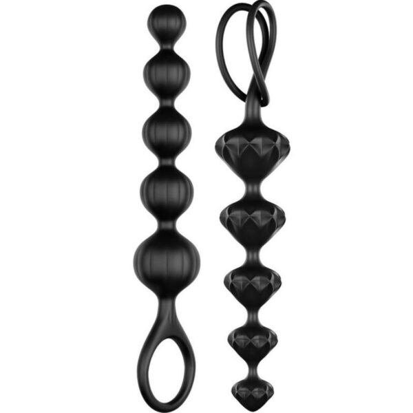 Imagen del artículo erótico SATISFYER - LOVE BEADS NEGRO de SATISFYER BEADS en la sección JUGUETES BIENESTAR |Anal|Plugs Anales de Millenial Sexshop.