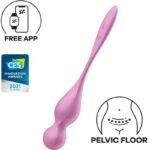 Imagen del artículo erótico SATISFYER - LOVE BIRDS BOLAS KEGEL VIBRADORAS ROSA de SATISFYER BALLS en la sección JUGUETES BIENESTAR |Juguetes para Mujeres|Estimuladores|Balas vibradoras de Millenial Sexshop.
