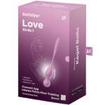 SATISFYER - LOVE BIRDS BOLAS KEGEL VIBRADORAS ROSA - Imagen 6