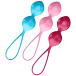 Imagen del artículo erótico SATISFYER - LOVEBALLS TRAINING SET 2 de SATISFYER BALLS en la sección JUGUETES BIENESTAR |Juguetes para Mujeres|Bolas Chinas|Bolas Silicona de Millenial Sexshop.