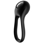 Imagen del artículo erótico SATISFYER - MAJESTIC DUO ANILLO VIBRADOR NEGRO de SATISFYER RING en la sección JUGUETES BIENESTAR |Juguetes para Hombres|Accesorios para el pene|Anillos Pene|Anillos con Vibración de Millenial Sexshop.