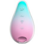 SATISFYER - MERMAID VIBES ESTIMULADOR & VIBRADOR MENTA Y ROSA - Imagen 2