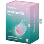 SATISFYER - MERMAID VIBES ESTIMULADOR & VIBRADOR MENTA Y ROSA - Imagen 5