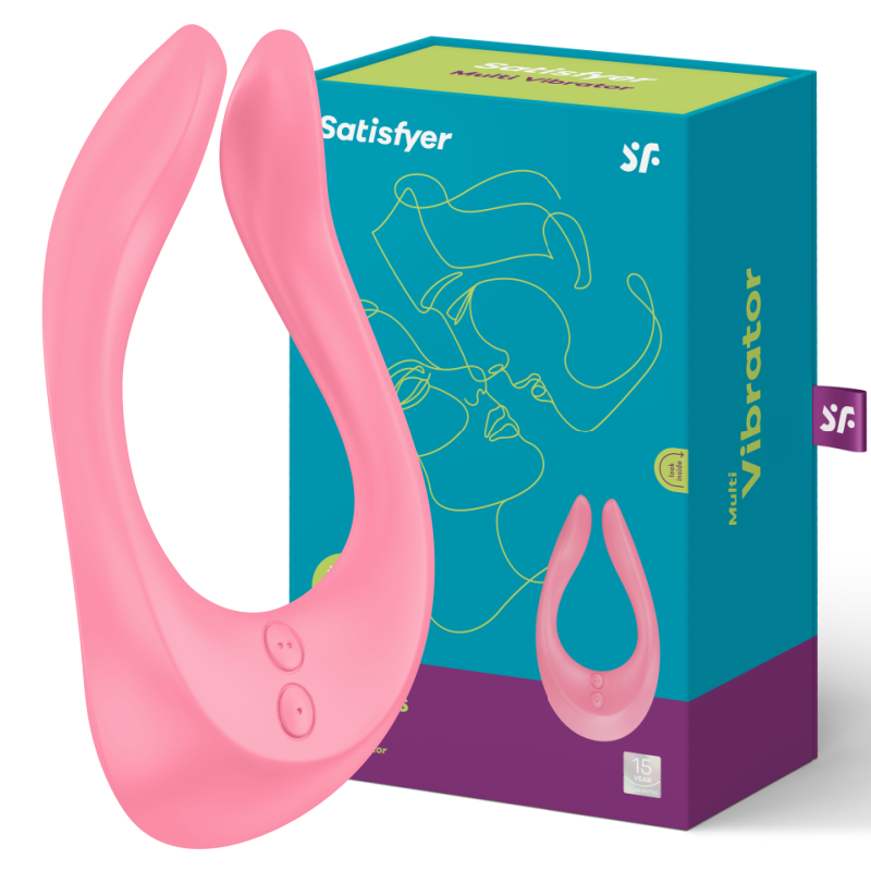 Imagen del artículo erótico SATISFYER - PARTNER MULTIFUN 2 de SATISFYER PARTNER en la sección DROGUERÍA |Estimulantes para Ellas de Millenial Sexshop.