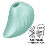 Imagen del artículo erótico SATISFYER - PEARL DIVER ESTIMULADOR Y VIBRADOR VERDE de SATISFYER AIR PULSE en la sección JUGUETES BIENESTAR |Juguetes para Mujeres|Estimuladores|Succionadores sin vibración de Millenial Sexshop.
