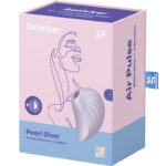 SATISFYER - PEARL DIVER ESTIMULADOR Y VIBRADOR VIOLETA - Imagen 4