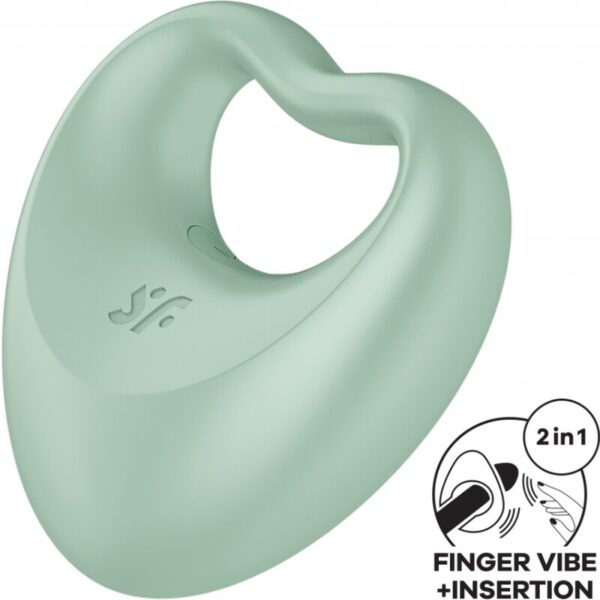 Imagen del artículo erótico SATISFYER - PERFECT PAIR 3 VERDE de SATISFYER VIBRATOR en la sección JUGUETES BIENESTAR |Juguetes para Mujeres|Estimuladores de Millenial Sexshop.