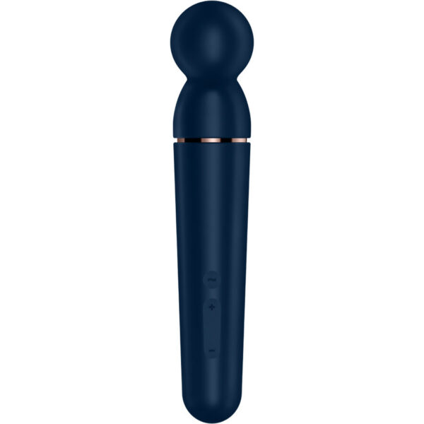 Imagen del artículo erótico SATISFYER - PLANET WAND-ER MASAJEADOR VIBRADOR AZUL de SATISFYER WAND en la sección JUGUETES BIENESTAR |Vibradores|Vibrador WAND de Millenial Sexshop.