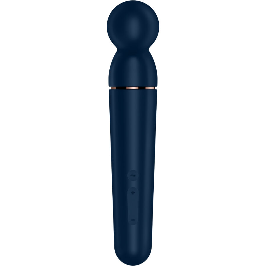 Imagen del artículo erótico SATISFYER - PLANET WAND-ER MASAJEADOR VIBRADOR AZUL de SATISFYER WAND en la sección JUGUETES BIENESTAR |Vibradores|Vibrador WAND de Millenial Sexshop.