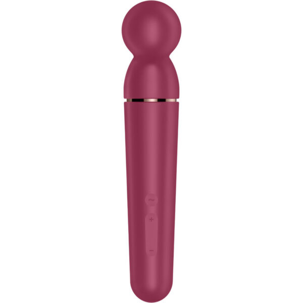 Imagen del artículo erótico SATISFYER - PLANET WAND-ER MASAJEADOR VIBRADOR BERRY de SATISFYER WAND en la sección JUGUETES BIENESTAR |Vibradores|Vibrador WAND de Millenial Sexshop.