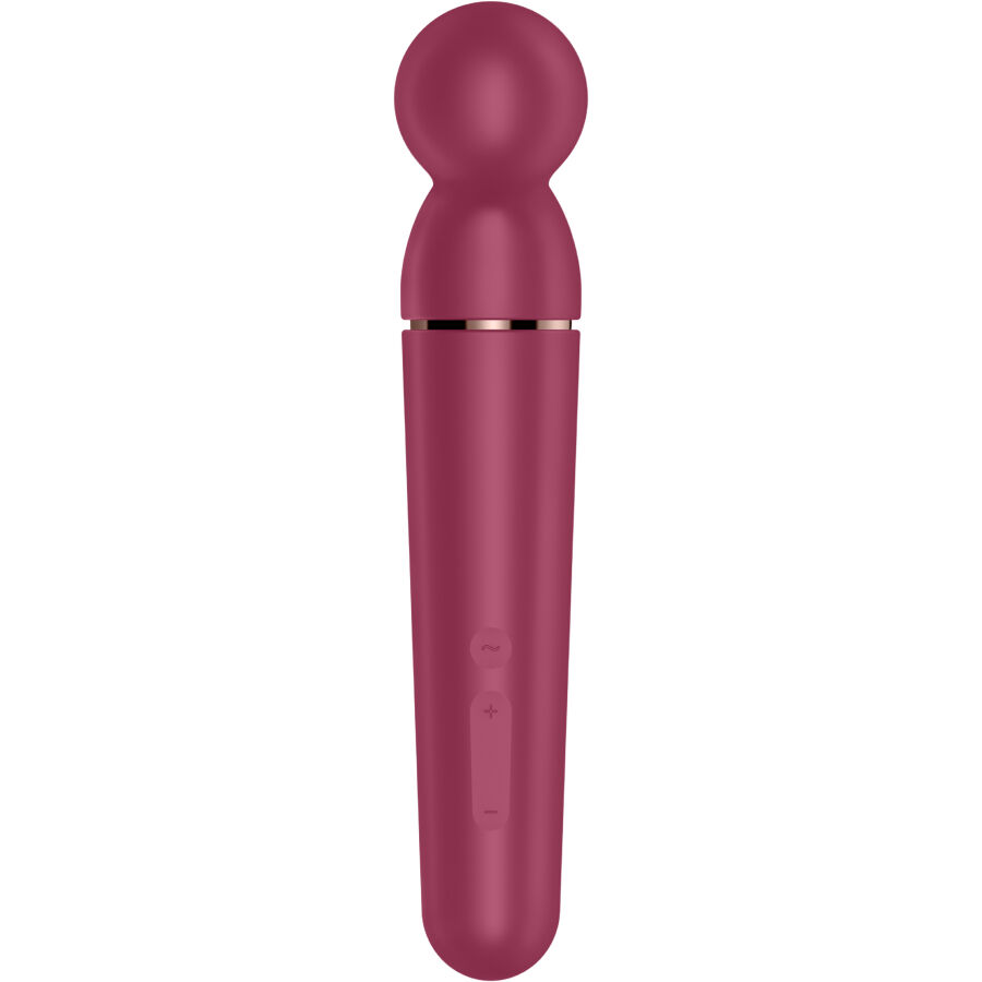 Imagen del artículo erótico SATISFYER - PLANET WAND-ER MASAJEADOR VIBRADOR BERRY de SATISFYER WAND en la sección JUGUETES BIENESTAR |Vibradores|Vibrador WAND de Millenial Sexshop.