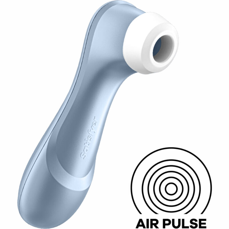 Imagen del artículo erótico SATISFYER - PRO 2 ESTIMULADOR AZUL de SATISFYER AIR PULSE en la sección JUGUETES BIENESTAR |Juguetes para Mujeres|Estimuladores|Succionadores sin vibración de Millenial Sexshop.