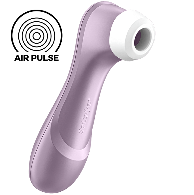 Imagen del artículo erótico SATISFYER - PRO 2 ESTIMULADOR VIOLETA de SATISFYER AIR PULSE en la sección JUGUETES BIENESTAR |Juguetes para Mujeres|Estimuladores|Succionadores sin vibración de Millenial Sexshop.