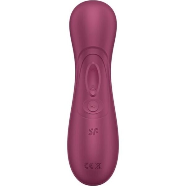 Imagen del artículo erótico SATISFYER - PRO 2 GENERACIÓN 3 LIQUID AIR TECHNOLOGY GRANATE de SATISFYER AIR PULSE en la sección JUGUETES BIENESTAR |Juguetes para Mujeres|Estimuladores|Succionadores sin vibración de Millenial Sexshop.