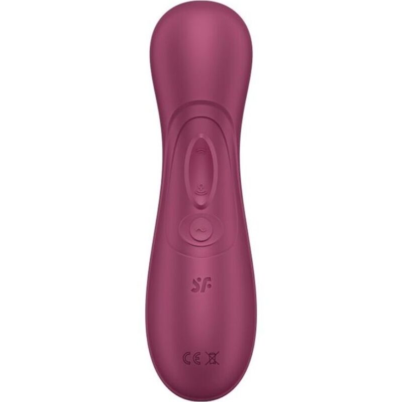 SATISFYER - PRO 2 GENERACIÓN 3 LIQUID AIR TECHNOLOGY GRANATE-MillenialSexshop-SATISFYER AIR PULSE Imagen del artículo erótico SATISFYER - PRO 2 GENERACIÓN 3 LIQUID AIR TECHNOLOGY GRANATE de SATISFYER AIR PULSE en la sección JUGUETES BIENESTAR |Juguetes para Mujeres|Estimuladores|Succionadores sin vibración de Millenial Sexshop.