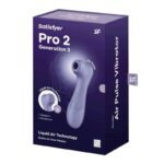SATISFYER - PRO 2 GENERACIÓN 3 LIQUID AIR TECHNOLOGY LILA - Imagen 6