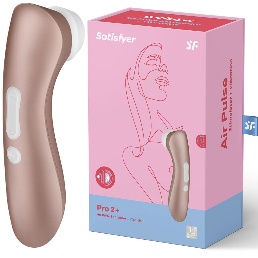Imagen del artículo erótico SATISFYER - PRO 2 VIBRATION EDICIÓN 2020 de SATISFYER AIR PULSE en la sección JUGUETES BIENESTAR |Juguetes para Mujeres|Estimuladores|Succionadores sin vibración de Millenial Sexshop.