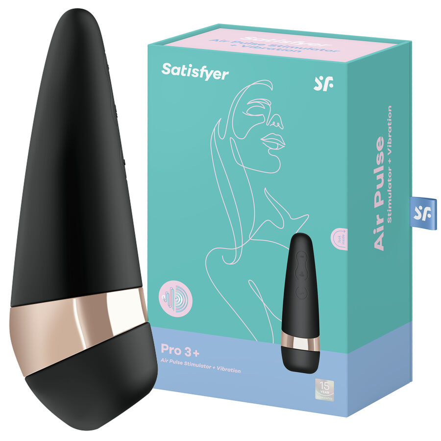 Imagen del artículo erótico SATISFYER - PRO 3 VIBRATION EDICIÓN 2020 de SATISFYER AIR PULSE en la sección JUGUETES BIENESTAR |Juguetes para Mujeres|Estimuladores|Succionadores sin vibración de Millenial Sexshop.