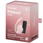 SATISFYER - RIBBED PETAL ESTIMULADOR PUNTO G CONTROL REMOTO ROSA APP GRATUITA - Imagen 7