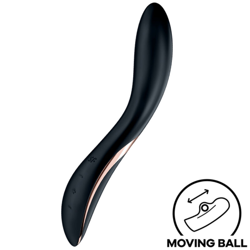 Imagen del artículo erótico SATISFYER - RRROLLING EXPLOSION VIBRADOR PUNTO G de SATISFYER VIBRATOR en la sección JUGUETES BIENESTAR |Vibradores|Vibradores Punto G de Millenial Sexshop.