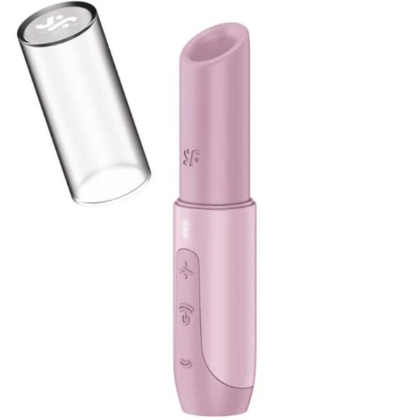 Imagen del artículo erótico SATISFYER - SECRET KISS ESTIMULADOR CLÍTORIS POR ONDAS ROSA de SATISFYER AIR PULSE en la sección JUGUETES BIENESTAR |Juguetes para Mujeres|Estimuladores|Para Clítoris de Millenial Sexshop.