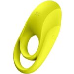 Imagen del artículo erótico SATISFYER - SPECTACULAR DUO ANILLO VIBRADOR AMARILLO de SATISFYER RING en la sección JUGUETES BIENESTAR |Juguetes para Hombres|Accesorios para el pene|Anillos Pene|Anillos con Vibración de Millenial Sexshop.