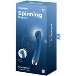 SATISFYER - SPINNING G-SPORT 1 VIBRADOR ROTADOR AZUL - Imagen 6