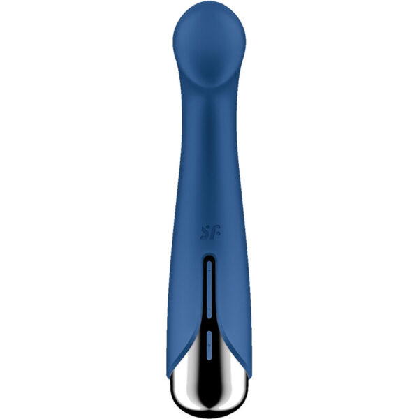 Imagen del artículo erótico SATISFYER - SPINNING G-SPORT 1 VIBRADOR ROTADOR AZUL de SATISFYER VIBRATOR en la sección JUGUETES BIENESTAR |Vibradores|Vibradores Punto G de Millenial Sexshop.
