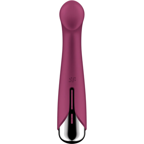 Imagen del artículo erótico SATISFYER - SPINNING G-SPORT 1 VIBRADOR ROTADOR ROJO de SATISFYER VIBRATOR en la sección JUGUETES BIENESTAR |Vibradores|Vibradores Punto G de Millenial Sexshop.