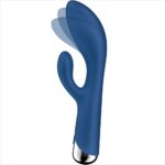SATISFYER - SPINNING RABBIT 1 ESTIMULACION CLITORIS Y PUNTO G AZUL - Imagen 5