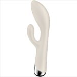 SATISFYER - SPINNING RABBIT 1 ESTIMULACION CLITORIS Y PUNTO G BEIGE - Imagen 4