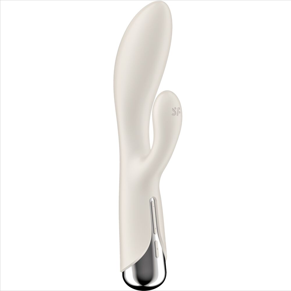 Imagen del artículo erótico SATISFYER - SPINNING RABBIT 1 ESTIMULACION CLITORIS Y PUNTO G BEIGE de SATISFYER VIBRATOR en la sección JUGUETES BIENESTAR |Vibradores|Vibradores Rabbit de Millenial Sexshop.