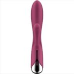 SATISFYER - SPINNING RABBIT 1 ESTIMULACION CLITORIS Y PUNTO G ROJO - Imagen 2
