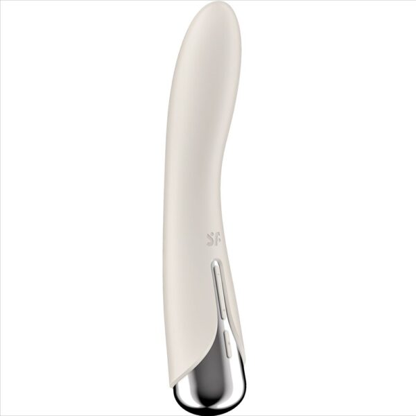 Imagen del artículo erótico SATISFYER - SPINNING VIBE 1 VIBRADOR ROTADOR G-SPOT BEIGE de SATISFYER VIBRATOR en la sección JUGUETES BIENESTAR |Vibradores|Vibradores Punto G de Millenial Sexshop.